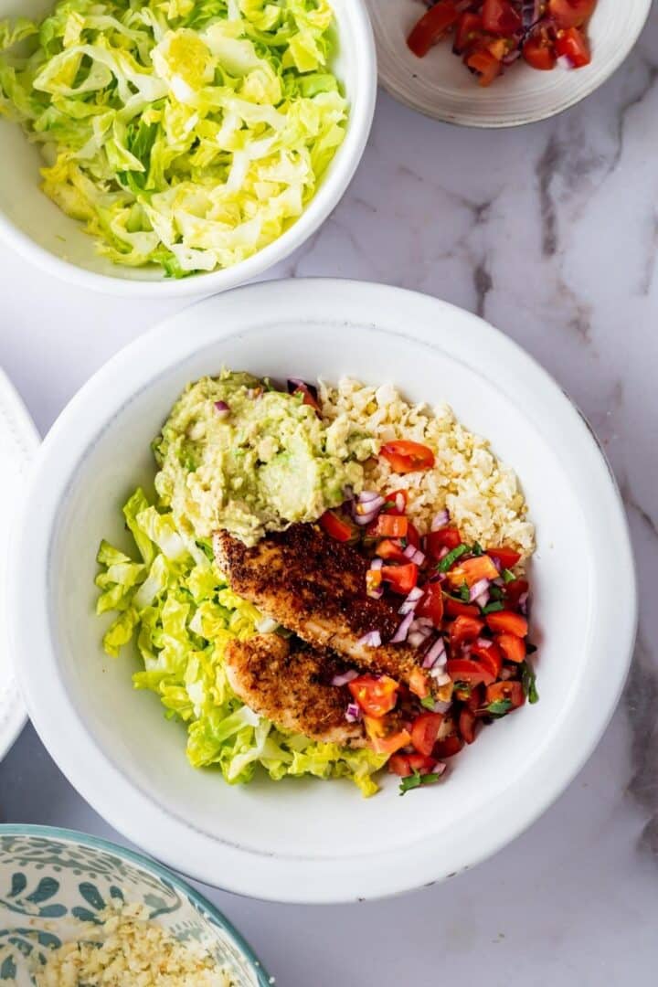 Keto Chipotle Bowl Recipe With Only 2 NET CARBS