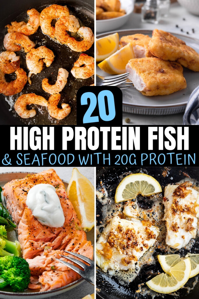 20 High Protein Fish and Seafood Options (Over 20g Protein Each)